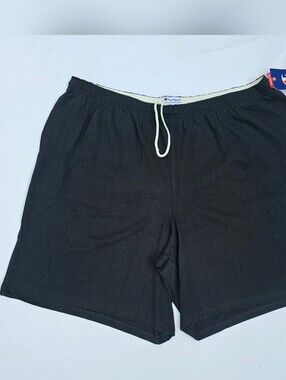 Men's Black Drawstring Shorts - Champion